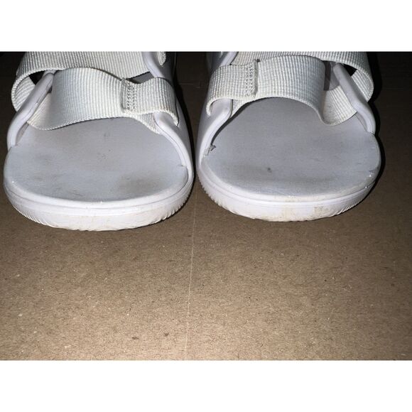 Chacos Chillos White Slide Sandal Women's 8 Straps - Picture 5 of 6